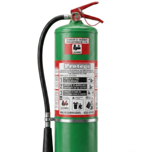 Extintor para Baterias de Lítio Lazarre Protegee | Agente Limpo FE-36 | Uso Único